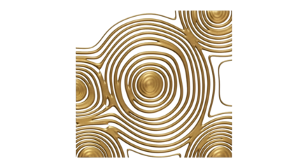 Abstract Gold Swirling Pattern Background graphic design