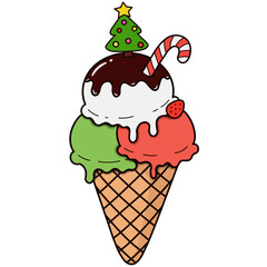 Christmas Ice Cream
