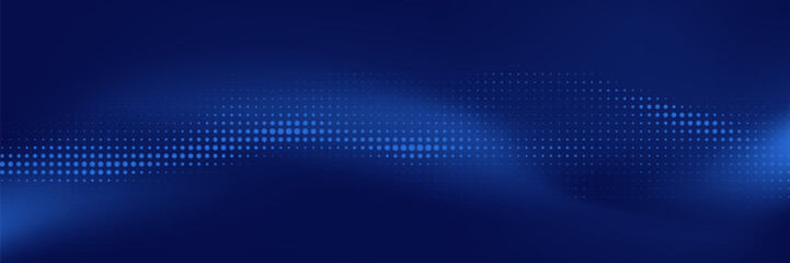 Abstract blue white dot pattern gradient texture technology background.vector future tegnology.EPS10