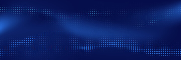 Abstract blue white dot pattern gradient texture technology background.vector future tegnology.EPS10