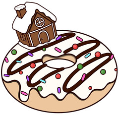 Christmas Donut