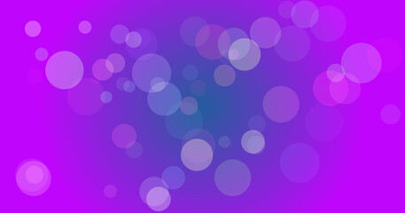 Vibrant purple bokeh background