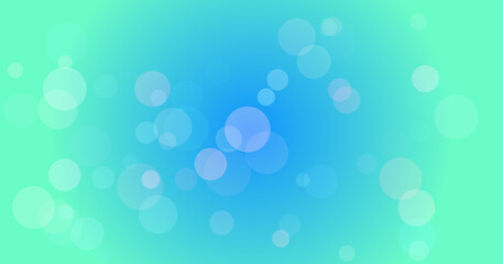 Abstract colorful bokeh