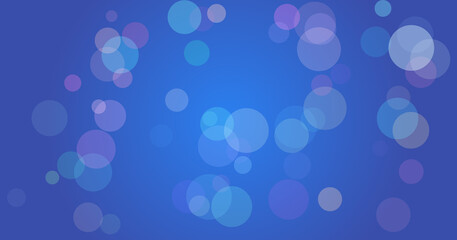 Vibrant bokeh background