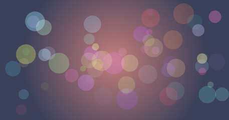 Colorful bokeh background