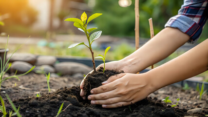 close-up-of-hands-planting-a-small-tree-sapling