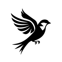 Obraz premium Sparrow vector illustration