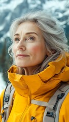 Content Emotion Serene People In Outdoors Activities Adult Woman