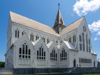 Guyana, Georgetown, the wooden St. George's Cathedral