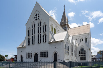 Guyana, Georgetown, the wooden St. George's Cathedral