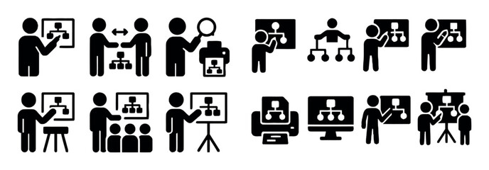 Branch with two green leaves in artistic style representing natural growth symbol and organic element for design purposes