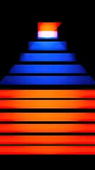 a digital sculpture of a christmas tree