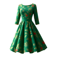 red dress on a mannequin png Mockup Design 