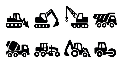 Construction vehicle vehicles machinery © Sorifa