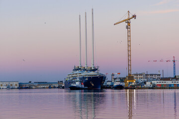 Corinthian : Avant de d&eacute;part