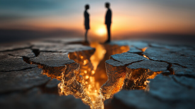 Second chances in love, can people really change, faceless couple reconciling, relationship redemption possibility, personal transformation in partnerships, growth potential visual