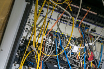 Network Cables and Equipment in Data Center