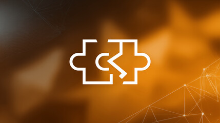 IT and technology abstract concept of interconnectedness and integration in digital systems