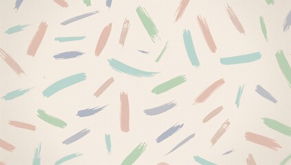 Abstract Impression Pastel Brushstroke Pattern