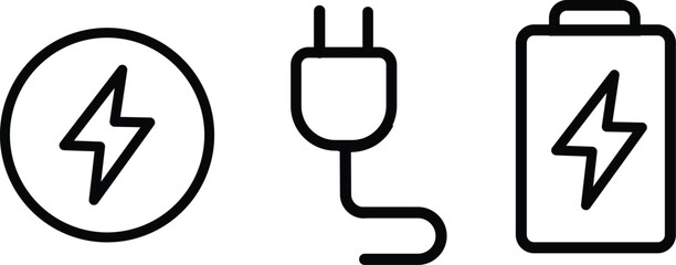 Mobile charger vector illustration on white,