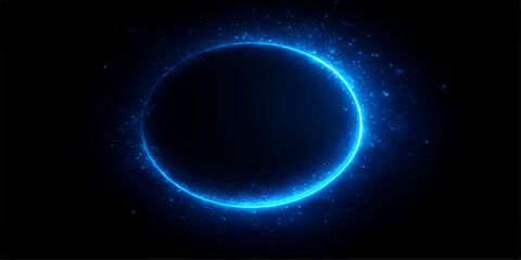 Fototapeta premium The brilliant sun bathes the planet Earth and its moon in light across the dark cosmos