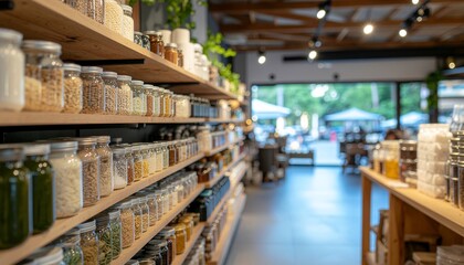 Endless Rows of Books on Shelves in a Library or Bookstore, a Serene Reading Environment