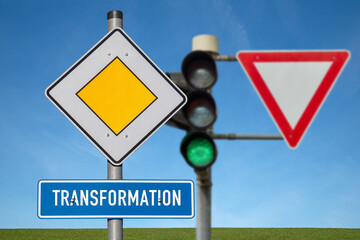 Transformation hat Priorit&auml;t