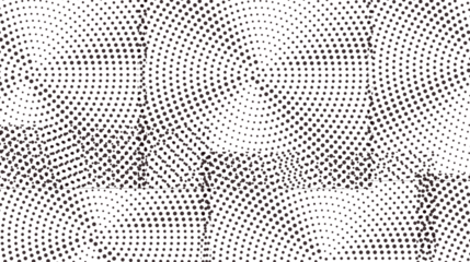 Abstract halftone dot pattern background with seamless black and white texture. Modern geometric dotted design inspired by print and digital art. Minimal monochrome backdrop ideal for creative, retro,