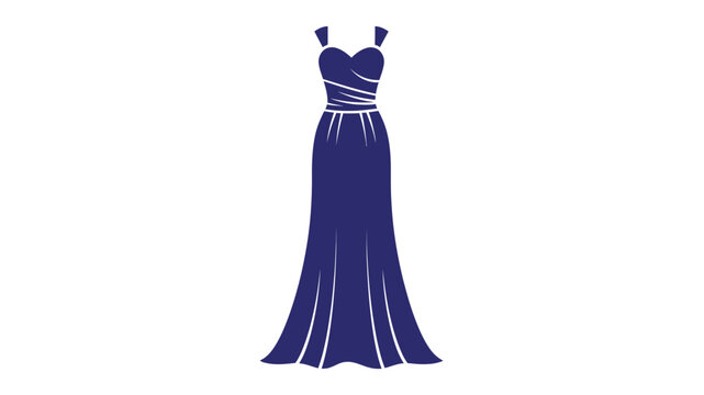 blue halter top prom dress Royal Blue Criss Cross Halter Evening Dress with Overskirt SF012 main image 1