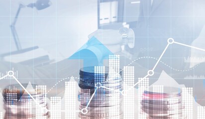 Business intelligence marketing finance management. Mixed Media