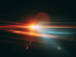 light leak overlay effect with scratch dust and blur orange light,retro noisy film texture light leak flare on black background,abstract background with colorful light,grunge old film burn ray lens