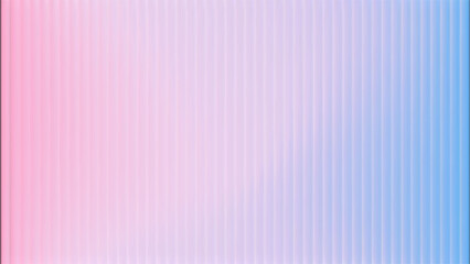 Ribbed glass background with refraction effect. Reeded glass with red and blue gradient. Abstract background