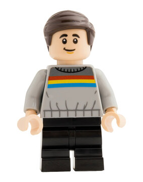 Dortmund - Deutschland 13. Dezember 2025 - Lego Figur  Wesley Crusher der Enterprise

