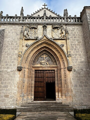 Entrance Gate of Miraflores Charterhouse, Burgos, Spain