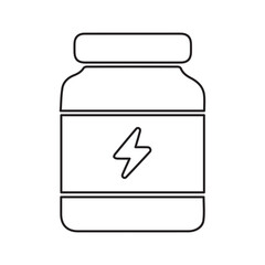 Energy Supplement Jar