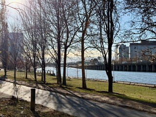 Fototapeta premium Philadelphia city atmosphere, Philadelphia, USA, December 9, 2025