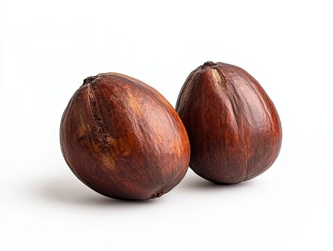 canistel isolated on white background