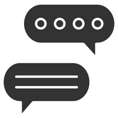 Story Glyph Icon Vector Illustration