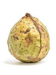 cherimoya isolated on white background