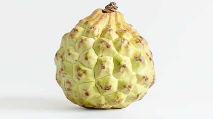 cherimoya isolated on white background