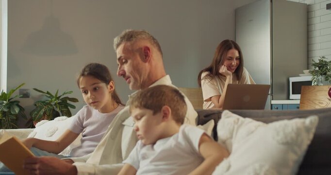 Current household harmonizes duties and heartfelt support