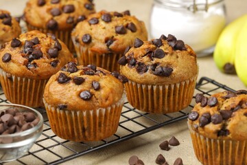 Muffin Pisang. Banana muffins are deliciously moist and tender. Made with ripe mashed bananas and simple pantry ingredients