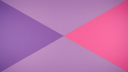 Abstract Geometric Background with Purple and Pink Intersecting Triangles
