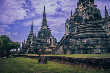 Obraz premium Ayutthaya Historical Park, Thailand