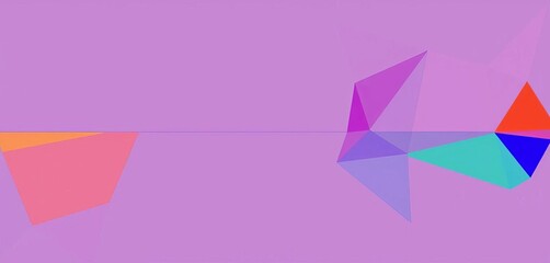 Abstract geometric shapes forming a divider line, ideal for website or print design,  geometric,  illustration