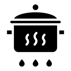 Pan on fire icon