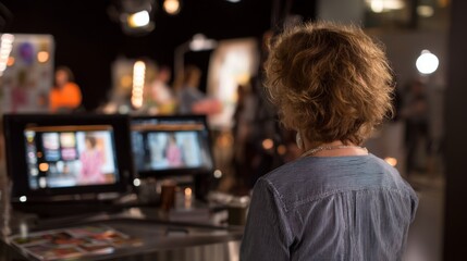 Virtual Tutoring Session with e-Textbooks in Warm Studio Lighting: Educational Online Learning Experience