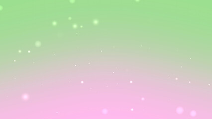 Pastel Green and Pink Soft Sparkle Gradient Animated Background