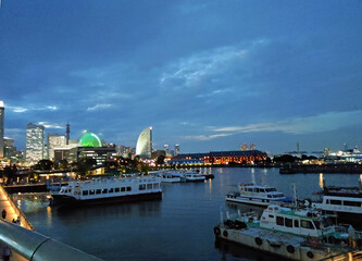 みなとみらいの夜景