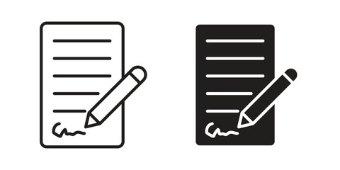 Form icon design element, vector illustration. Editable vector collections.